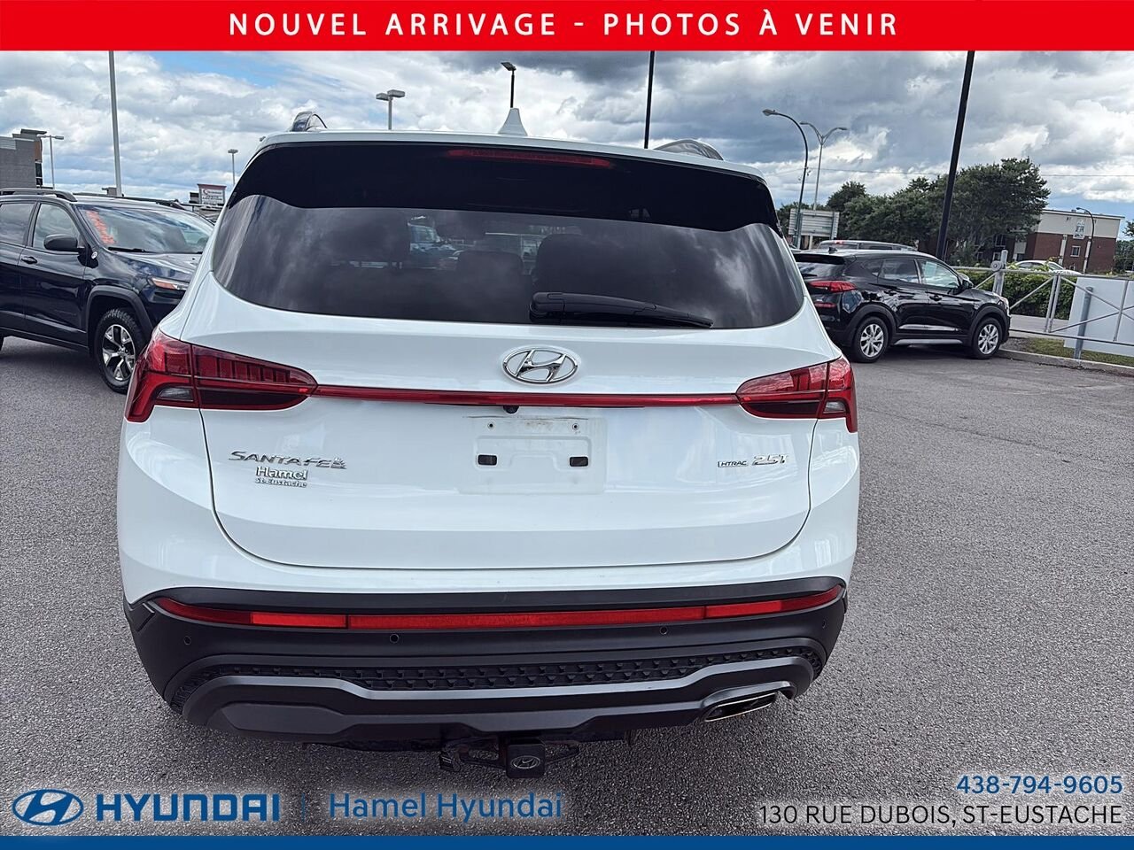 2022 Hyundai Santa Fe White Saint-Eustache - photo #7