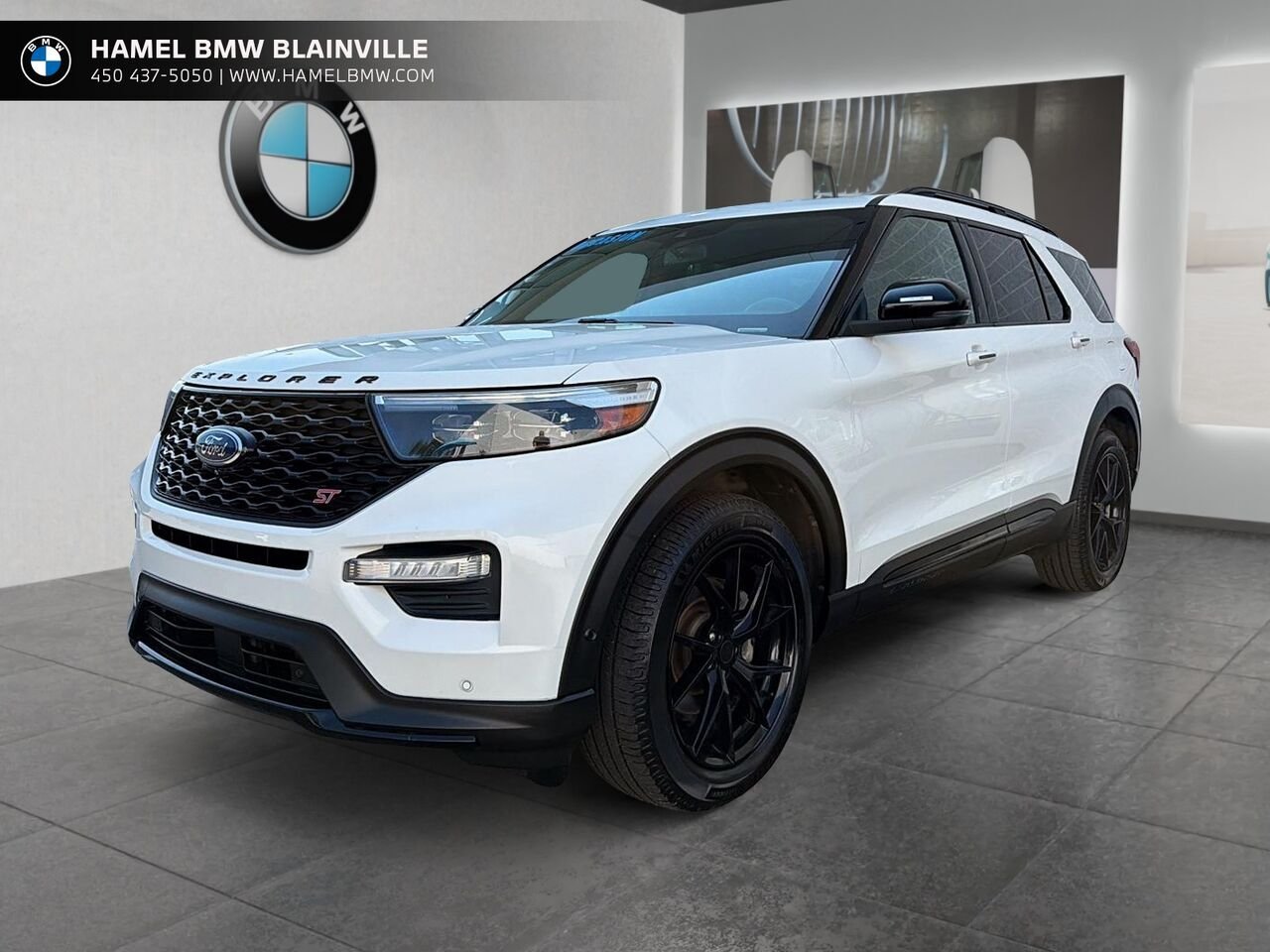 Ford Explorer ST 4RM 2020 Blanc Blainville - photo #0