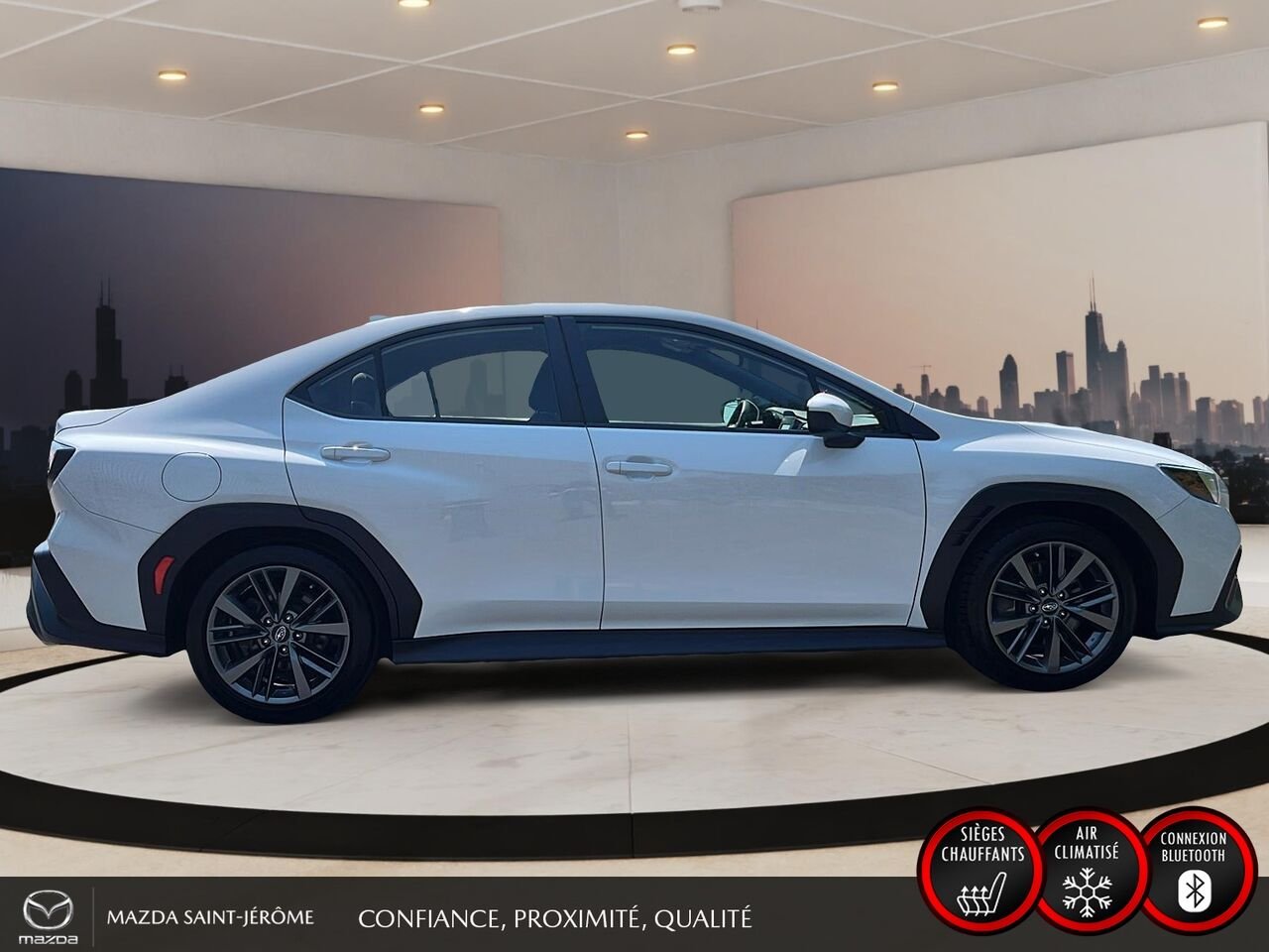 2024 Subaru WRX Manuelle | 1 PROPRIO | CLEAN CARFAX | AWD White Saint-Jérôme - photo #4