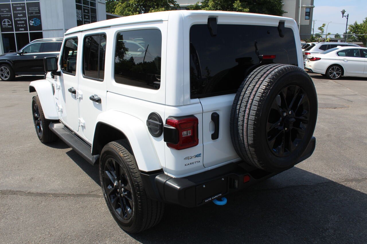 2022 Jeep Wrangler 4xe VIN: 1C4JJXP6XNW107114 White Sainte-Rose - photo #2