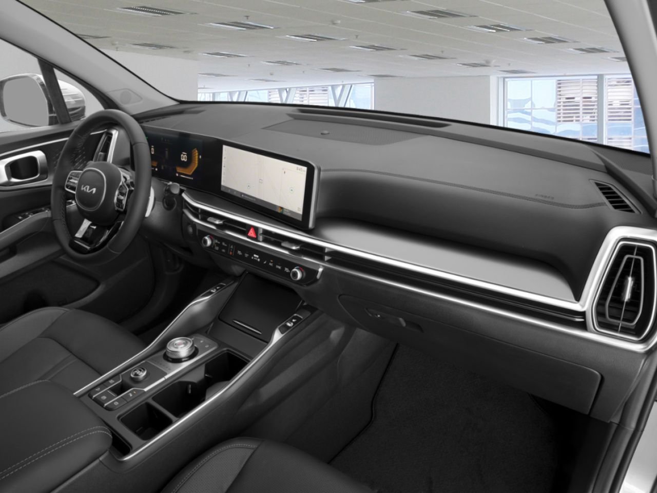 Kia Sorento hybride 2026 Gris interstellaire Nantes - photo #6