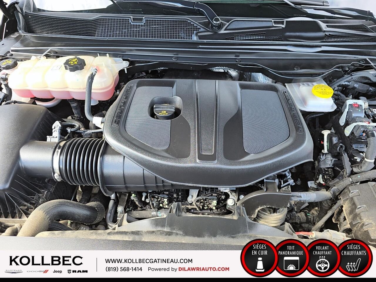 RAM 1500 SPORT Sport Crewcab 4x4 2025 Noir Ottawa & Gatineau - photo #17