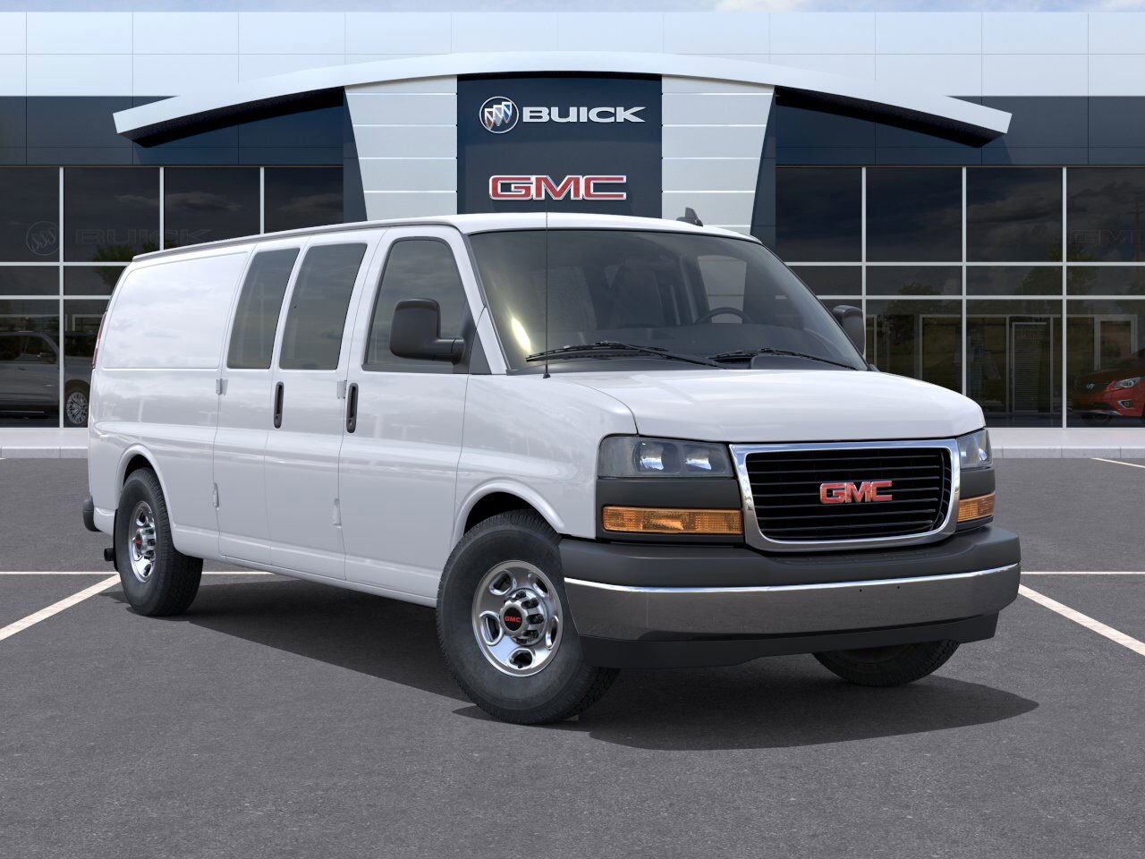 GMC Fourgonnette Savana utilitaire Traction arrière 2500 155 po 2025 Blanc sommet Ottawa & Gatineau - photo #6
