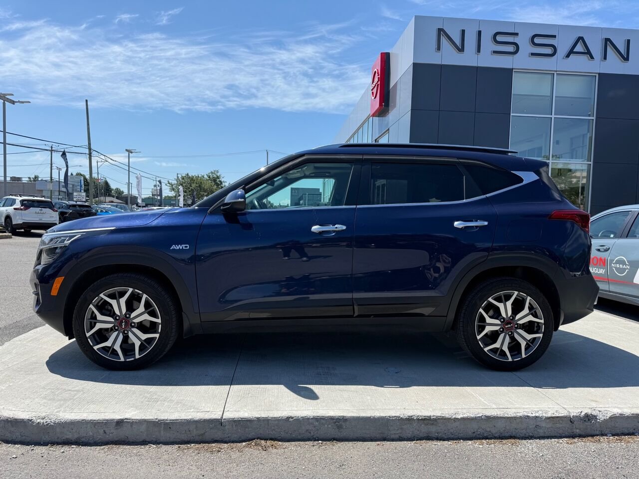 2023 Kia Seltos SX Turbo TI avec intérieur noir Blue Châteauguay - photo #1