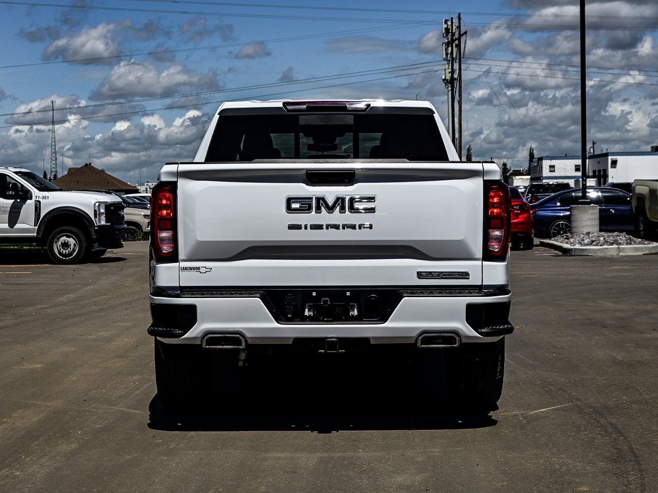 2025 GMC Sierra 1500 4WD Crew Cab 147 Elevation White Sherwood Park - photo #10