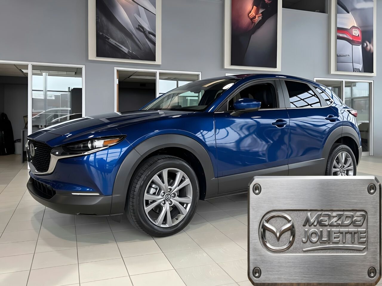 MAZDA CX-30 2026 Bleu cristal foncé mica Notre-Dame-des-Prairies - photo #0