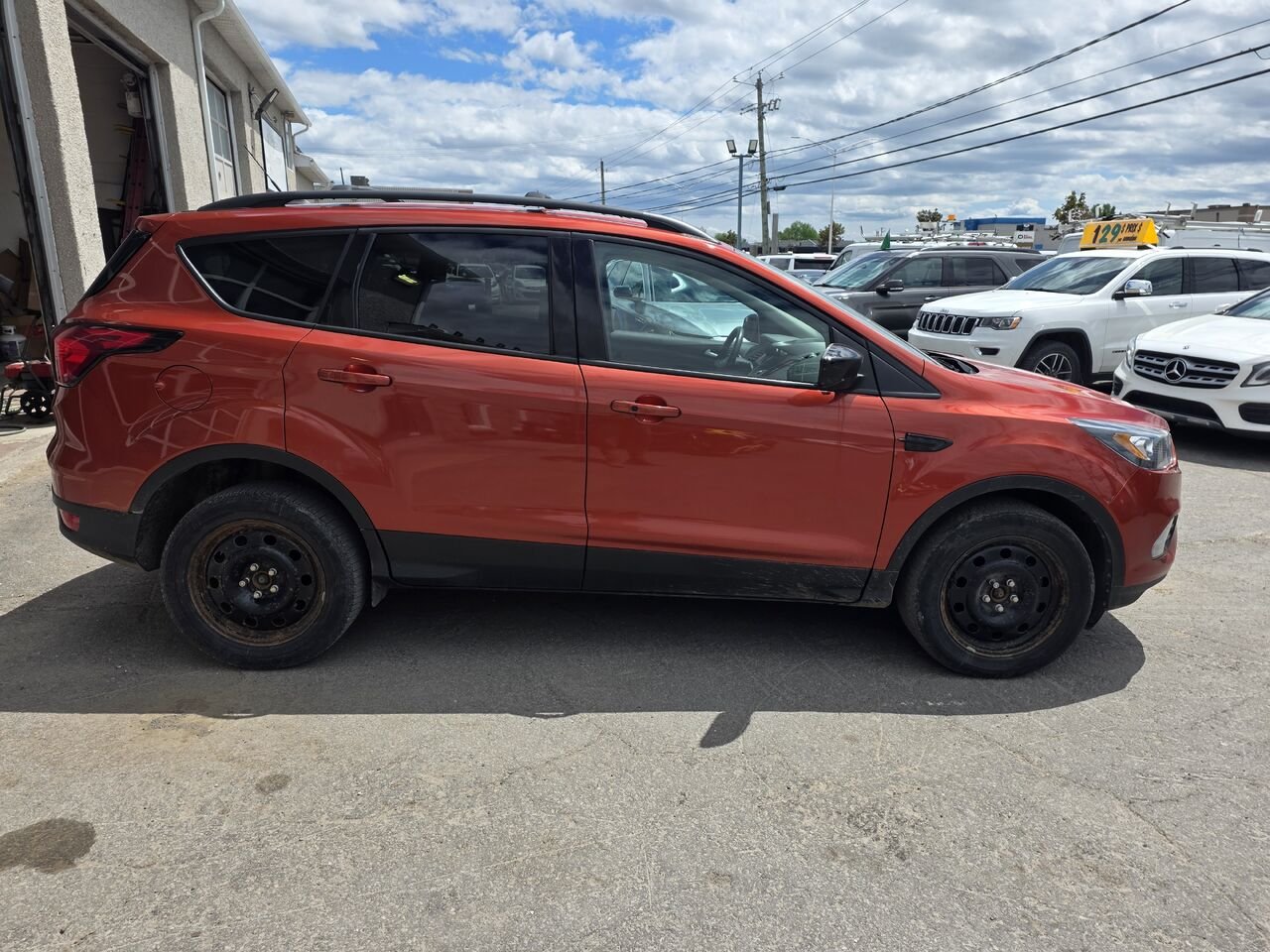 2019 Ford Escape Orange  - photo #7