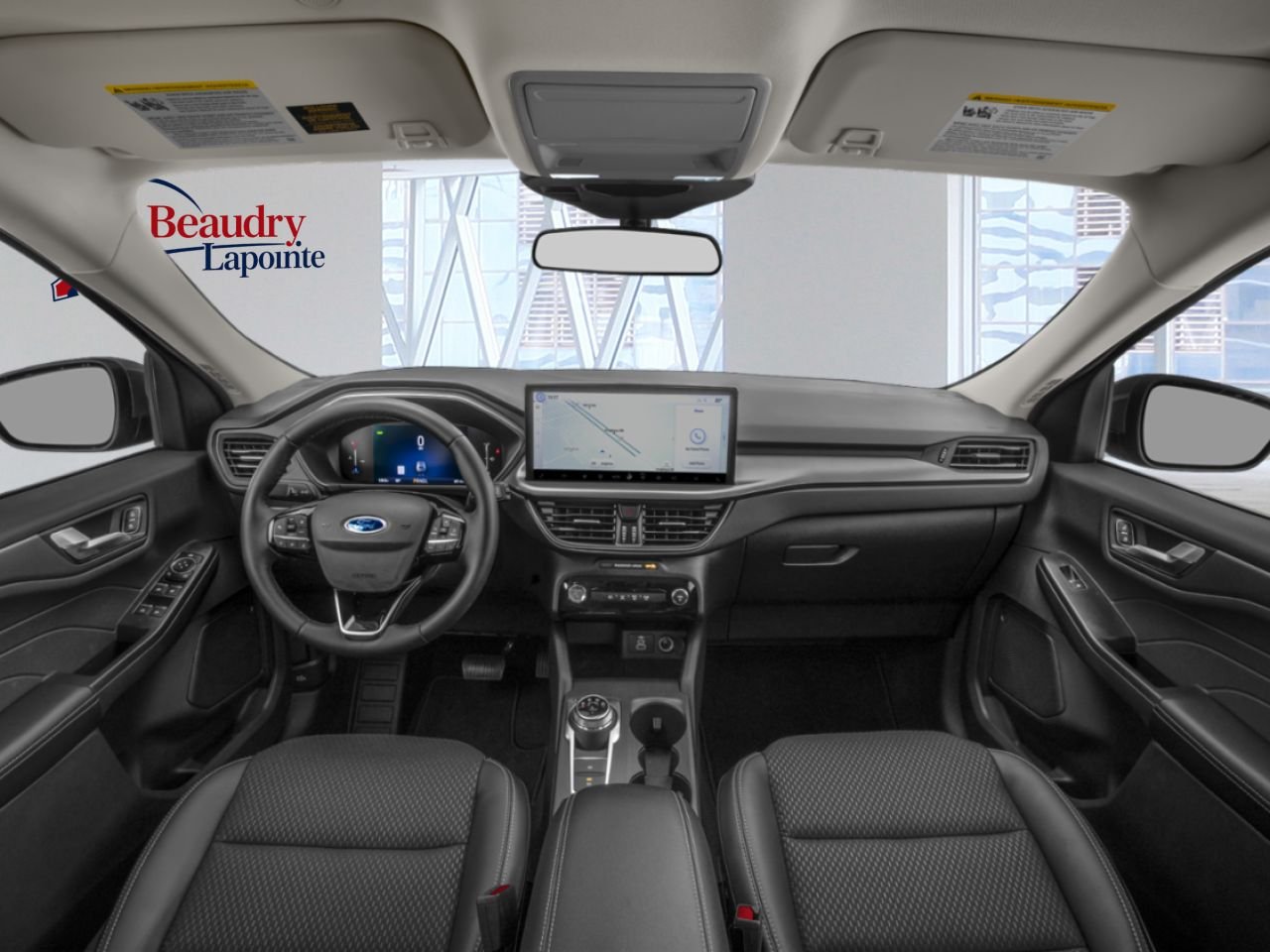 2025 Ford Escape Star White Metallic Tri-Coat La Sarre - photo #9