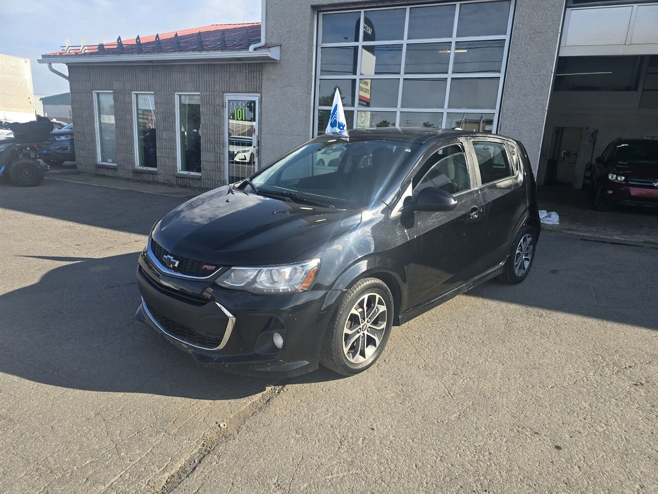 2017 Chevrolet Sonic Black  - photo #0