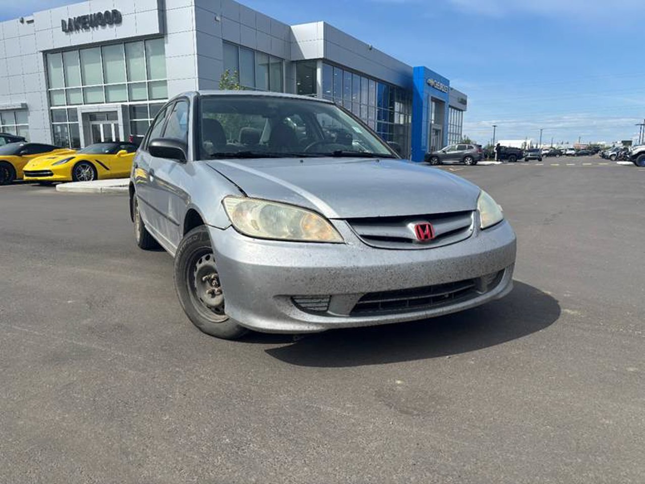 2004 Honda Civic Sdn 4dr Sdn SE Auto Grey Sherwood Park - photo #1