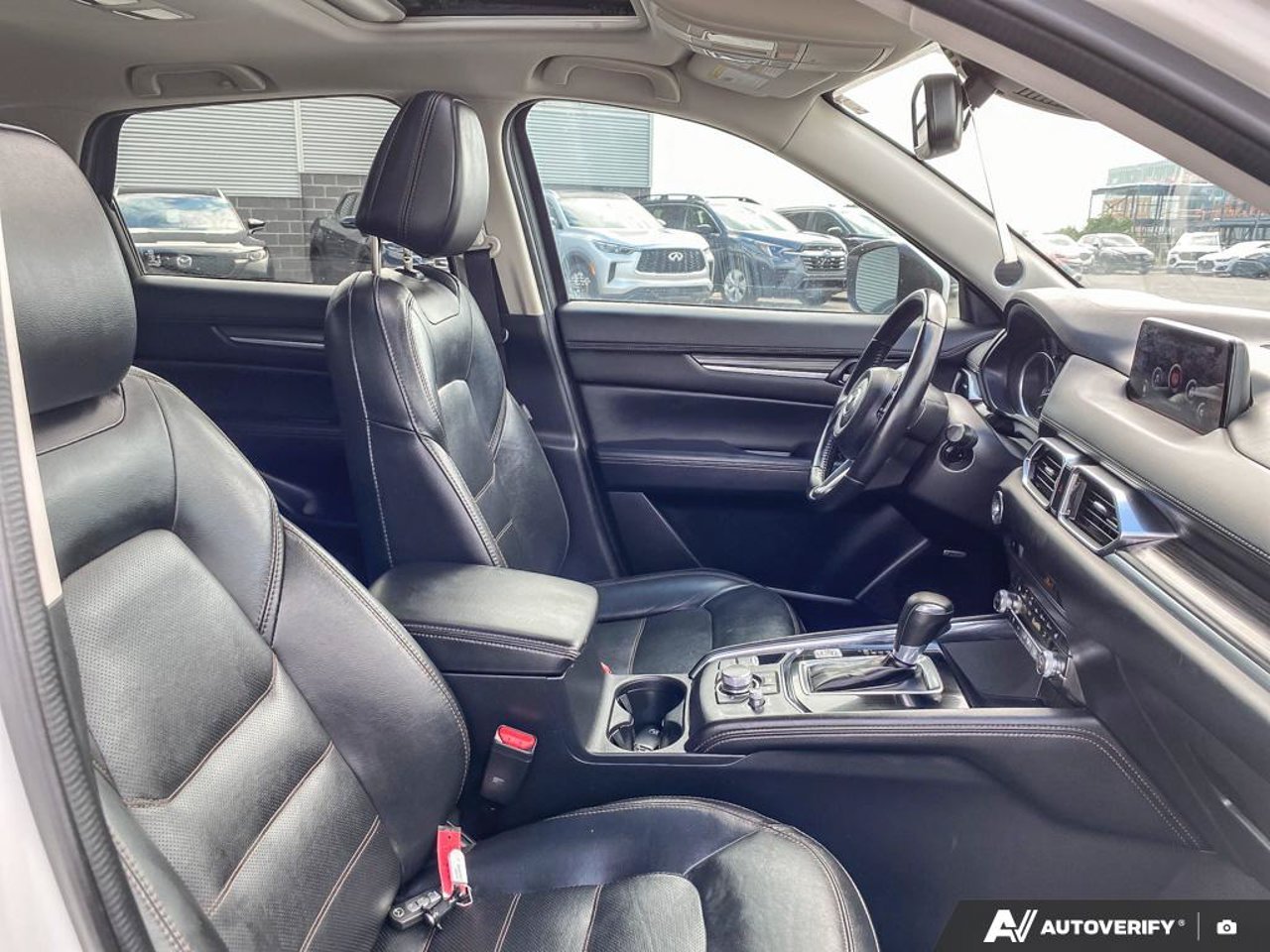 Mazda CX-5 JM3KFBDY4K0575747 2019 Blanc Mirabel - photo #25