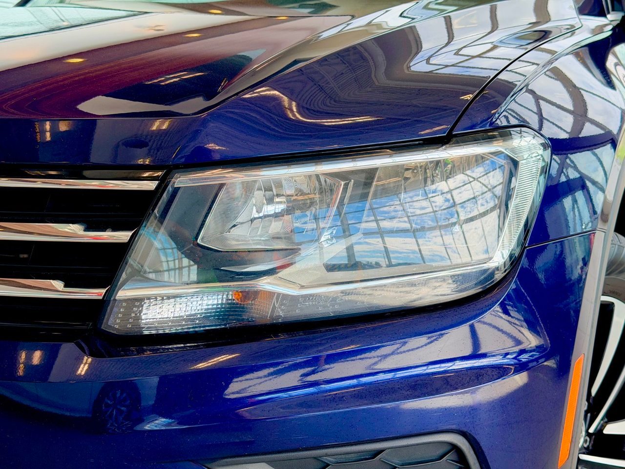 Volkswagen Tiguan 2021 Bleu Notre-Dame-des-Prairies - photo #3
