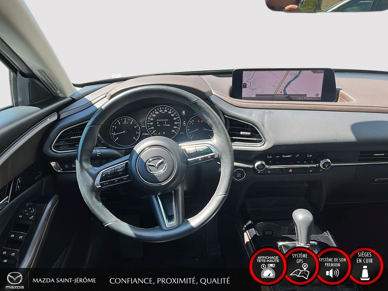Mazda CX-30 GT | TOIT OUVRANT | CUIR | AWD | 2024 Gris Saint-Jérôme - photo #22