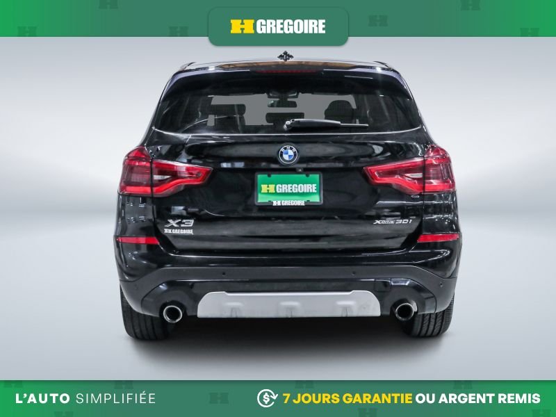 BMW X3 2021 Noir Laval - photo #7
