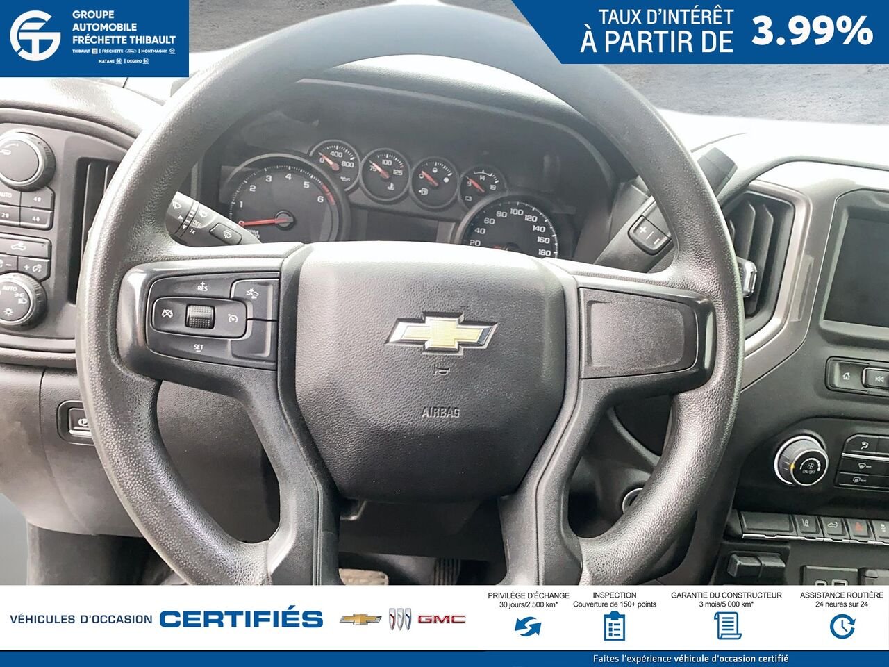 2024 Chevrolet Silverado 2500HD WT cabine multiplace 4RM 172 po White Montmagny - photo #10