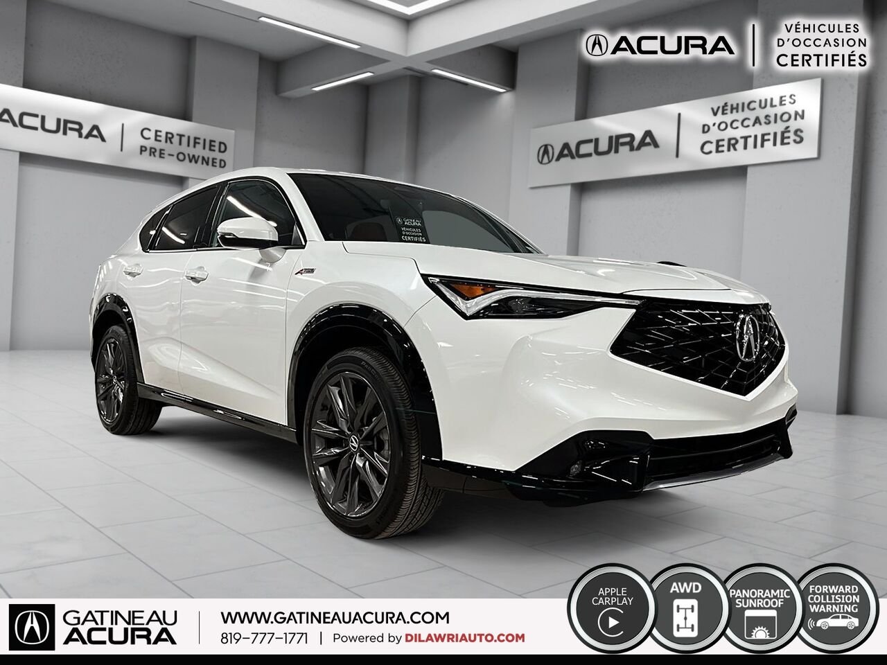 2025 Acura ADX A-Spec AWD White Ottawa & Gatineau - photo #13