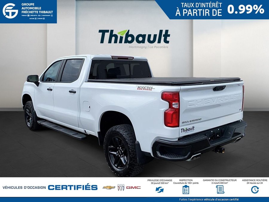 CHEVROLET SILVERADO LT Trail Boss cabine multiplace 4RM 157 po 2024 Blanc