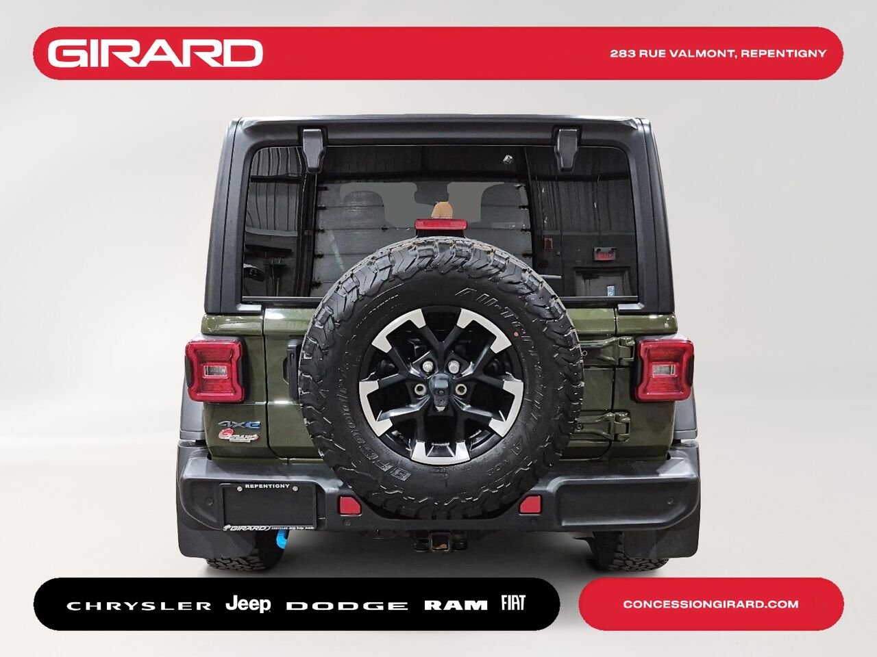 2024 JEEP WRANGLER 4XE Green Repentigny - photo #6