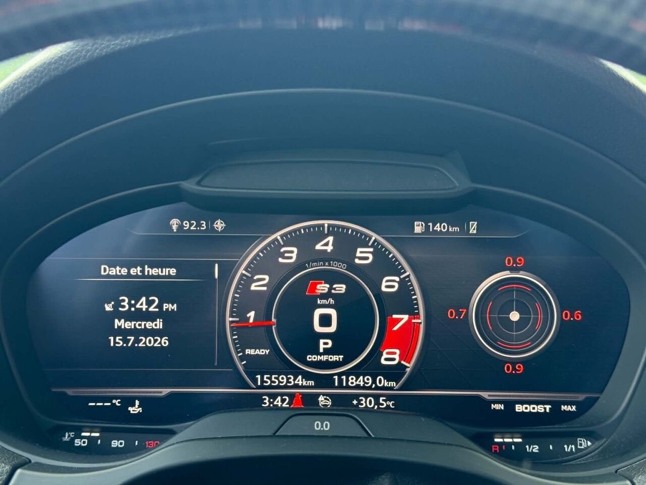 Audi S3 Technik 2017 Gris Granby - photo #14