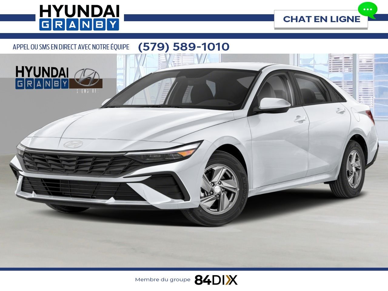 HYUNDAI Elantra 2026 Blanc Atlas Granby - photo #0