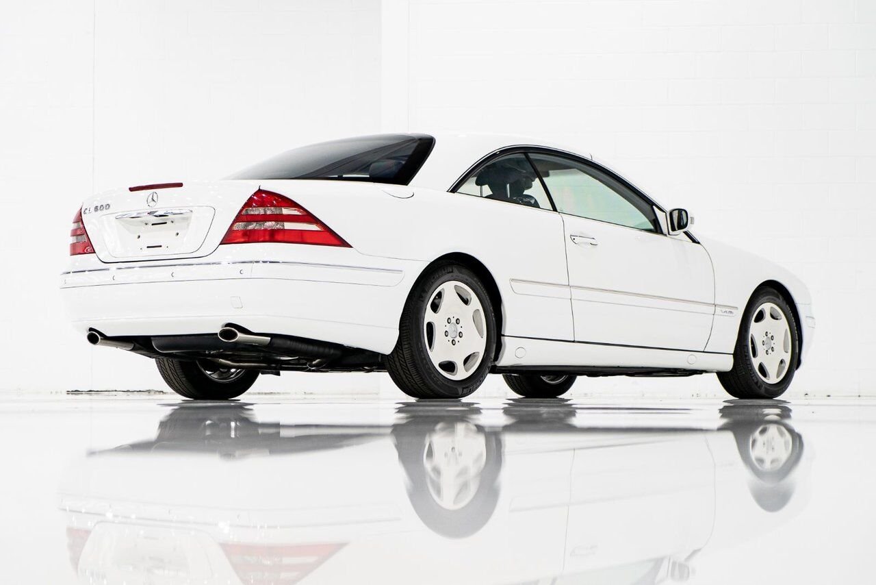 Mercedes-Benz CL600 V12 over $120,000 original MSRP 2001 Blanc Montréal - photo #34