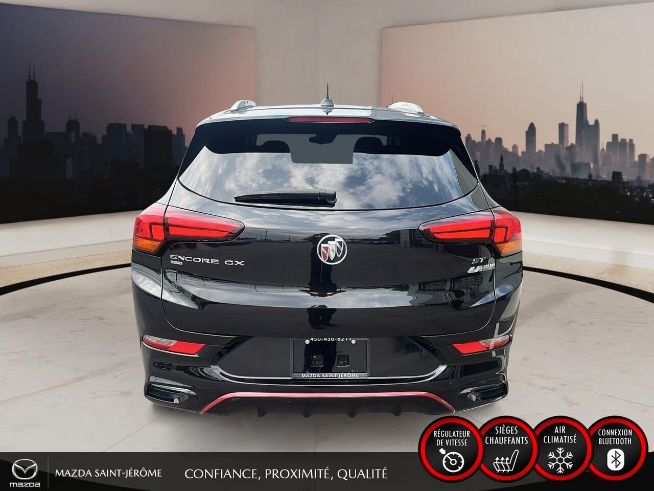 Buick Encore GX Privilegiee Sport Touring | AWD | SIEGES CHAUFFANTS | DEMARREUR A DISTANCE 2023 Noir Saint-Jérôme - photo #6