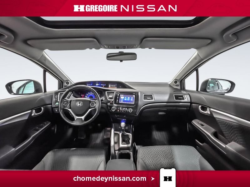 2015 Honda Civic Grey Saint-Eustache - photo #17