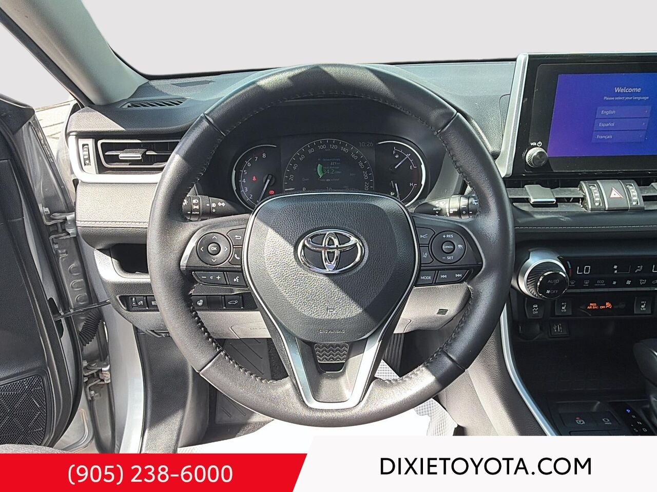 2023 Toyota RAV4 XLE PREMIUM AWD / HEATED SEATS / MOONROOF / LEATHER SURFACE / CARPLAY AND ANDROID AUTO Silver Sky Metallic Mississauga - photo #11