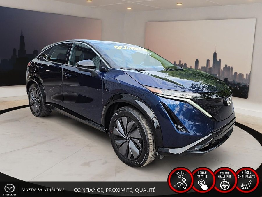 Nissan ARIYA ENGAGE | 348 KM D'AUTONOMIE | RECHARGE RAPIDE 130 KW | 1 PROPRIÉTAIRE 2023 Bleu