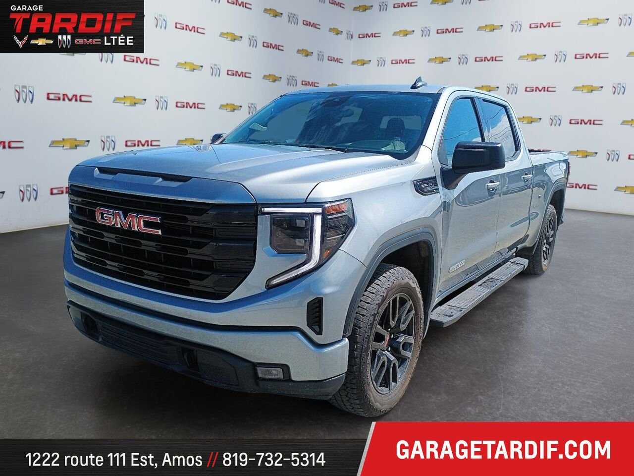 GMC SIERRA 1500 4WD CREW CAB PICKUP 75630A 2024 Gris Amos - photo #0