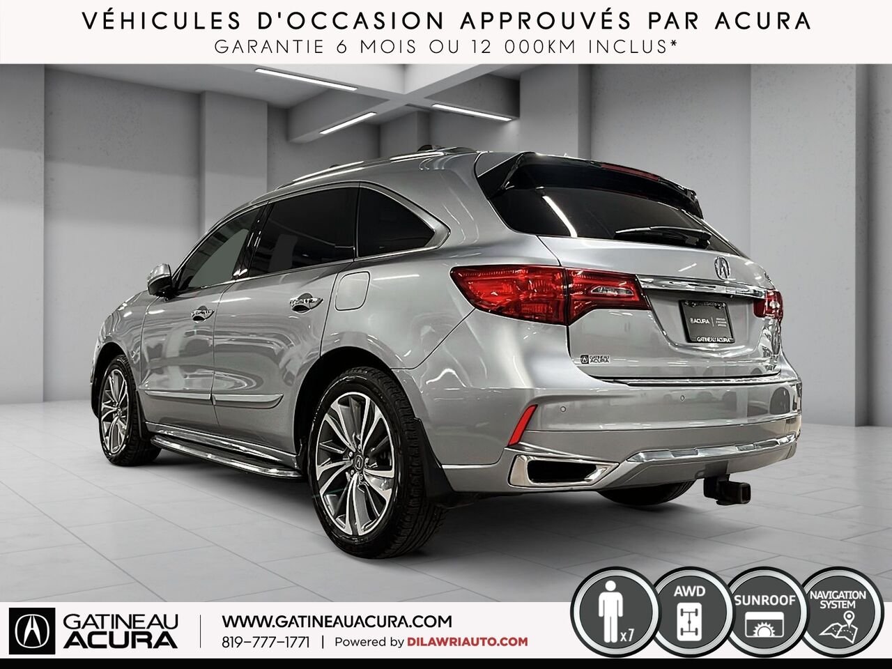 2017 Acura MDX Élite SH-AWD Silver Gatineau - photo #17