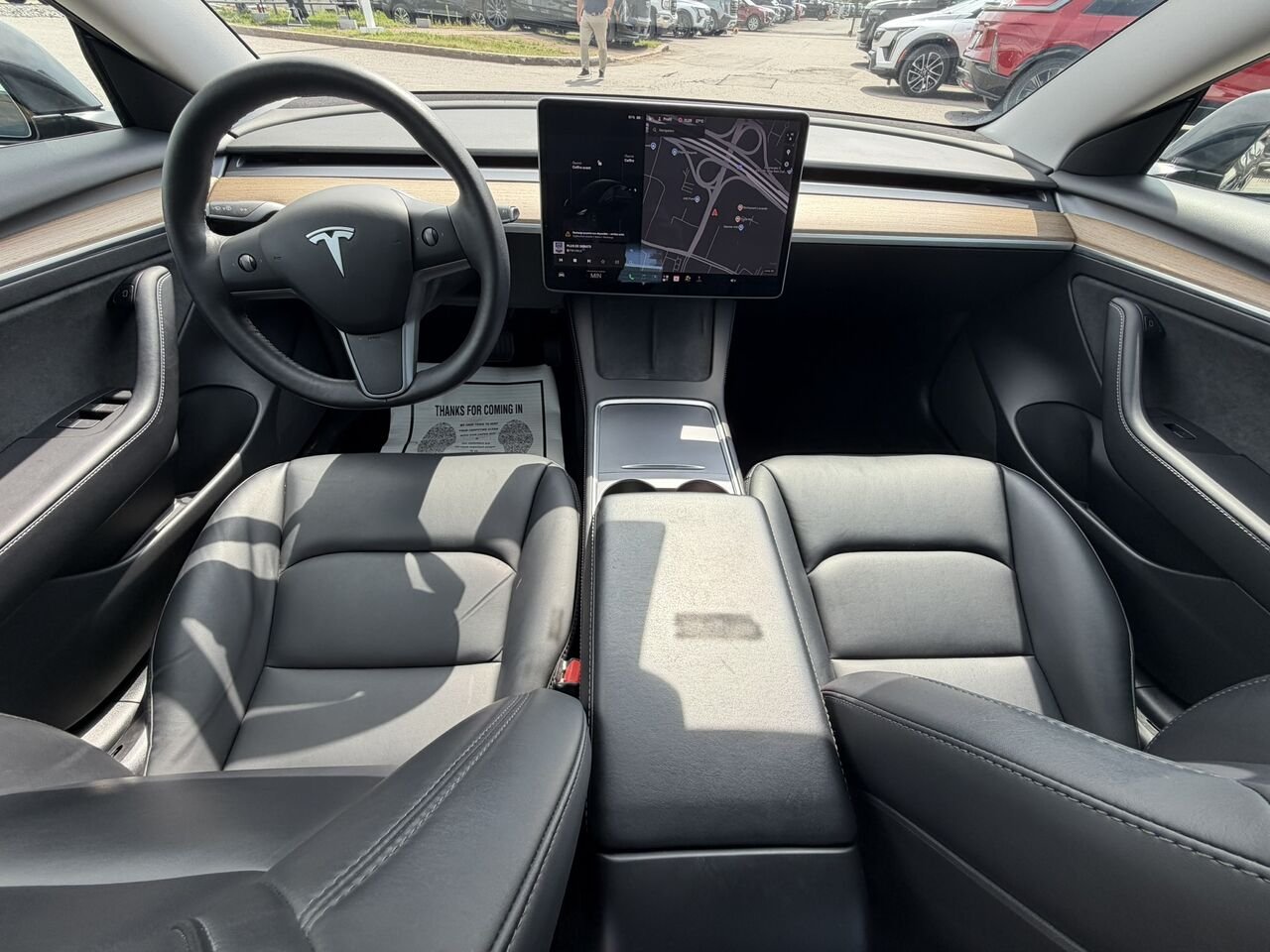 2021 Tesla Model 3 STANDARD RANGE PLUS Black Laval - photo #14