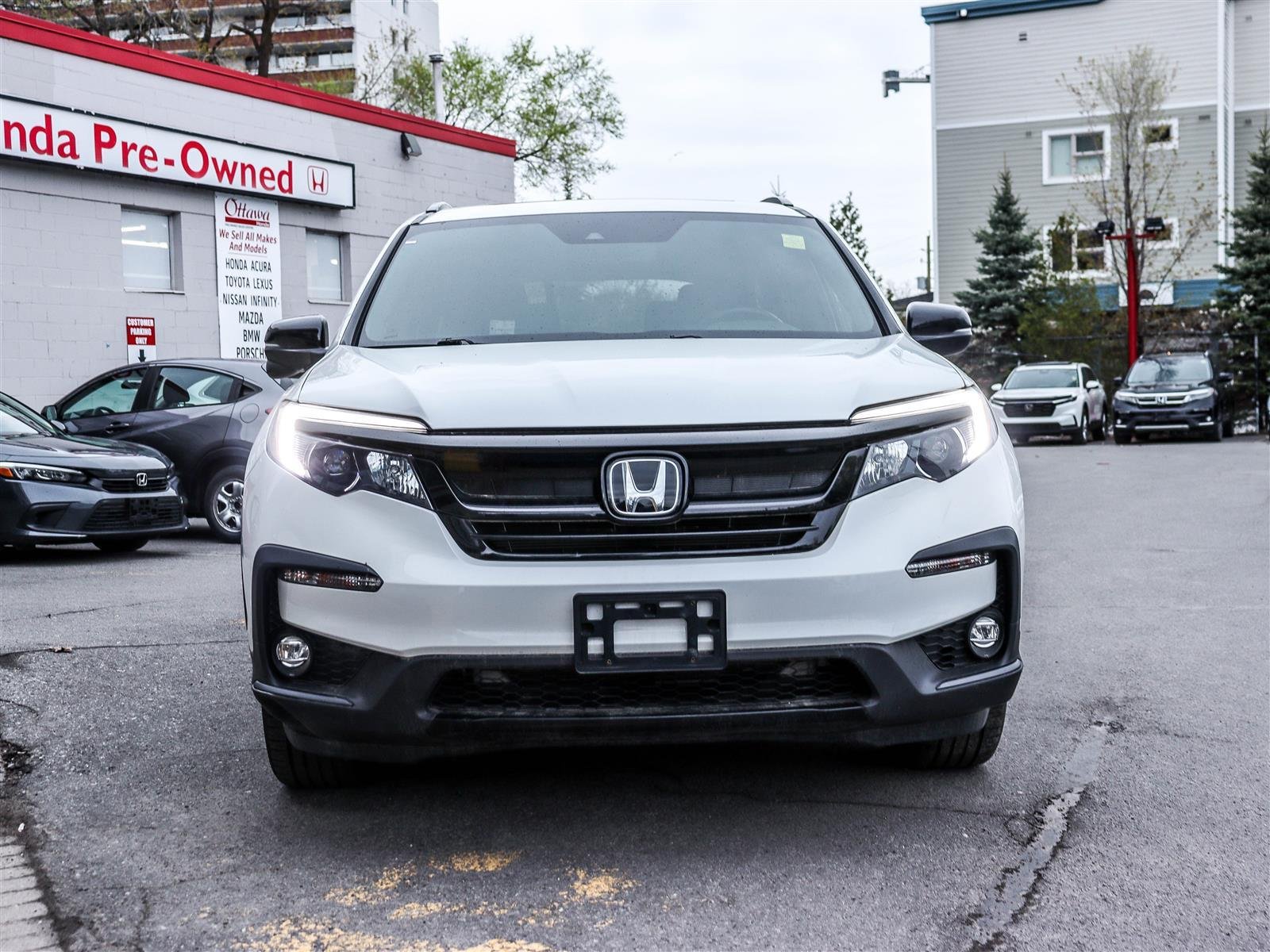 Honda Pilot Sport 2022 White Ottawa & Gatineau - photo #1