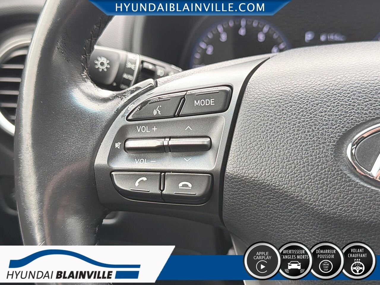 2020 Hyundai Kona White Blainville - photo #13