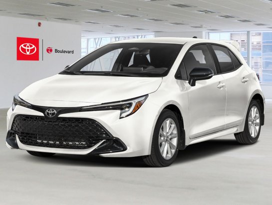 TOYOTA Corolla à hayon 2026 2026 Blanc