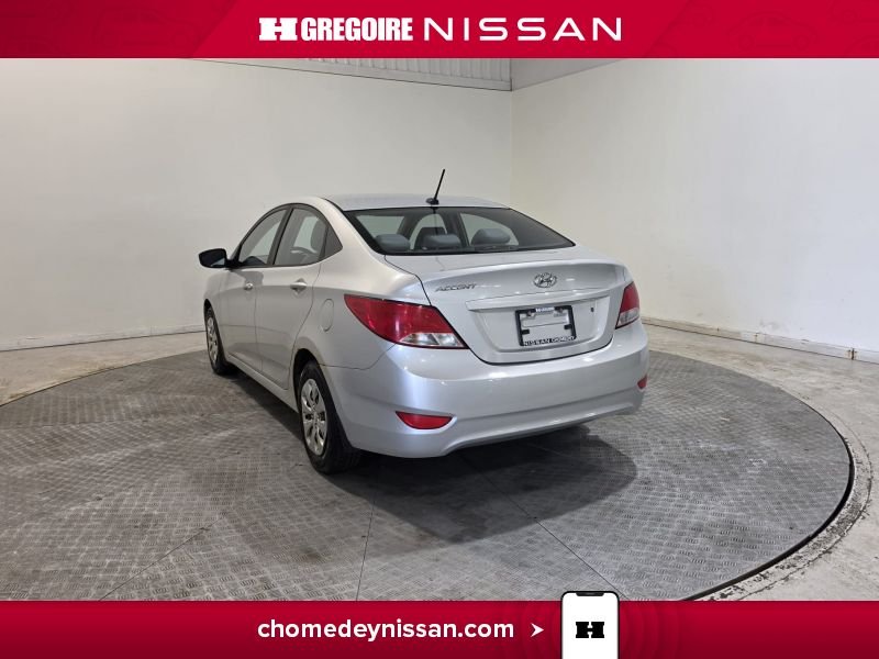 Hyundai Accent CH7214 | GL * A/C * Automatique * Groupe Electrique * Cruis 2015 Argent Laval - photo #5