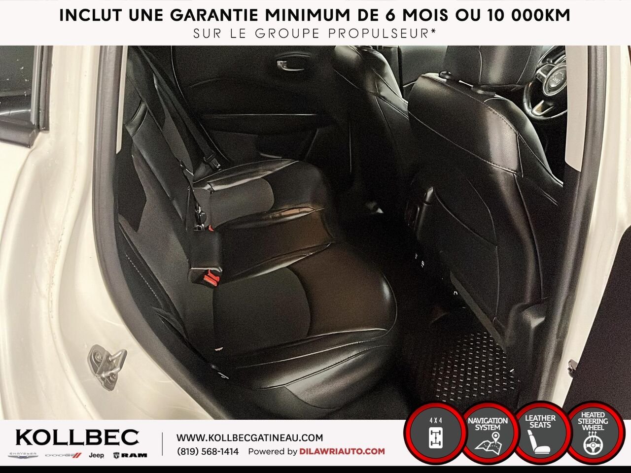 Jeep Compass NORTH AWD 2020 Blanc Ottawa & Gatineau - photo #19