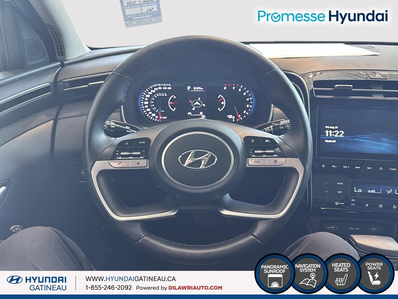 Hyundai Tucson Trend TI*** bas millage , cuir, toit ouvrant *** 2024 Ottawa & Gatineau - photo #9