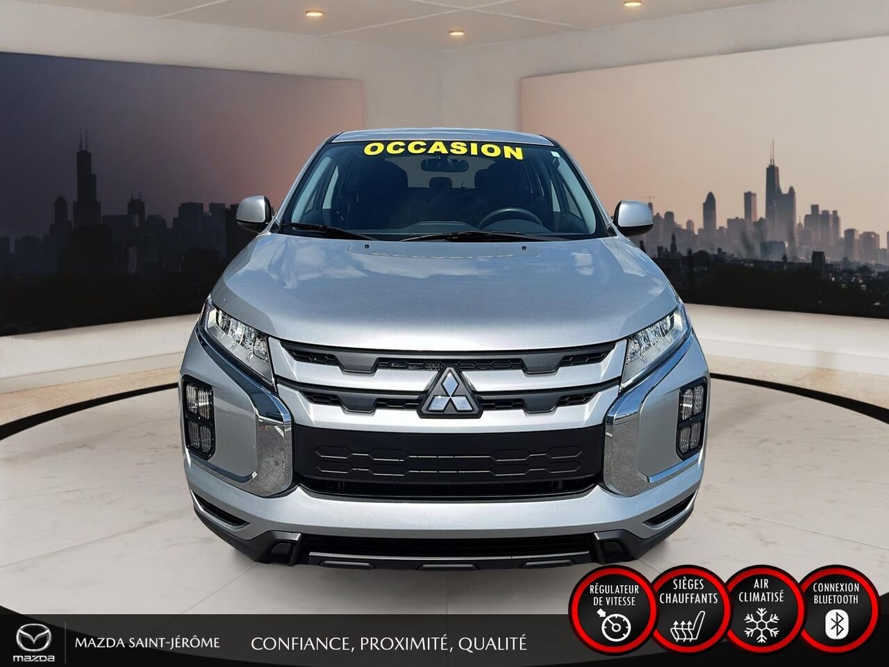 2026 Mitsubishi RVR ES AWC | 4X4 | SEULEMENT 2 387 KM | 2026 Silver Saint-Jérôme - photo #2