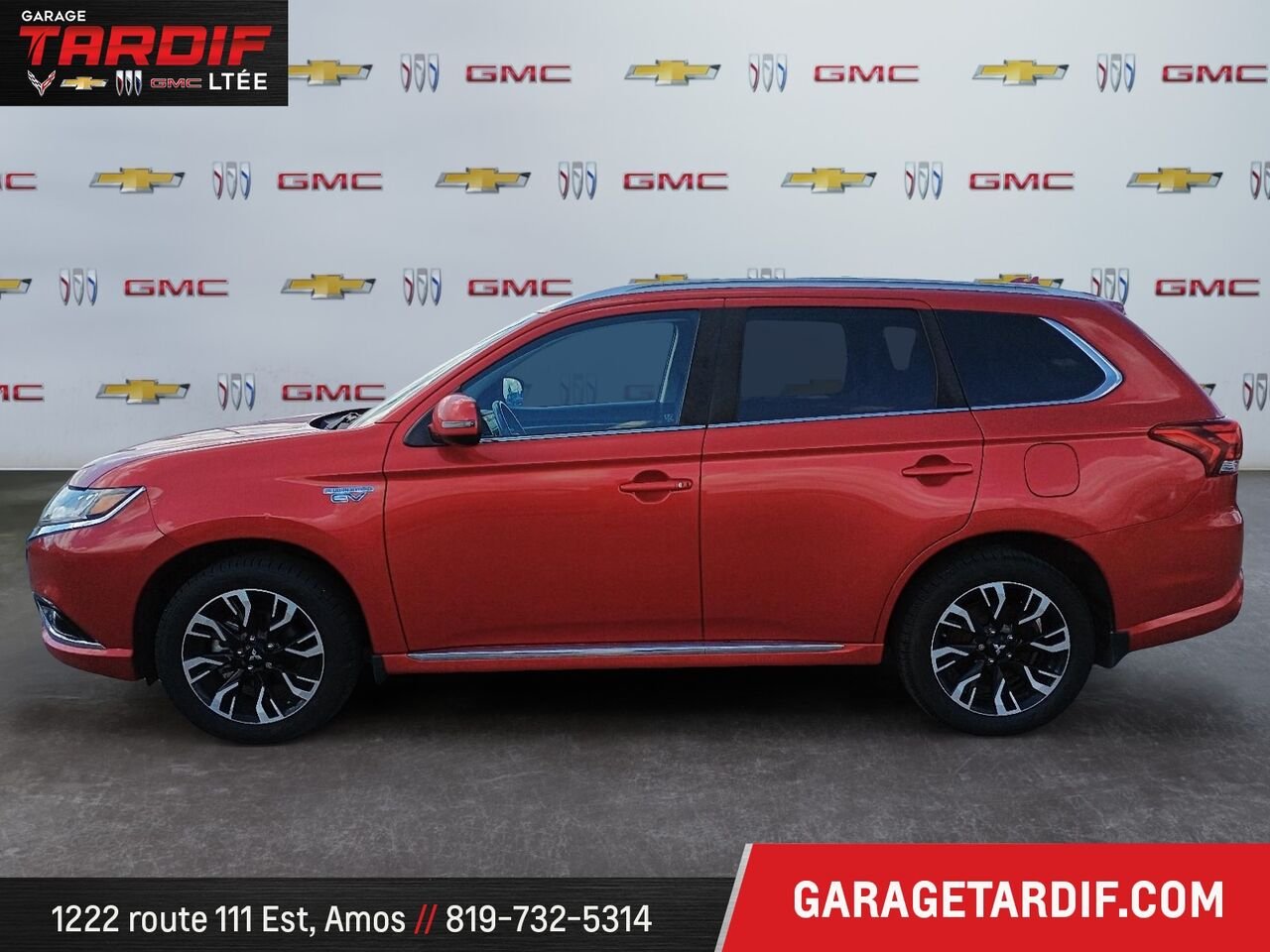 Mitsubishi Outlander PHEV 10620C 2018 Rouge Amos - photo #4