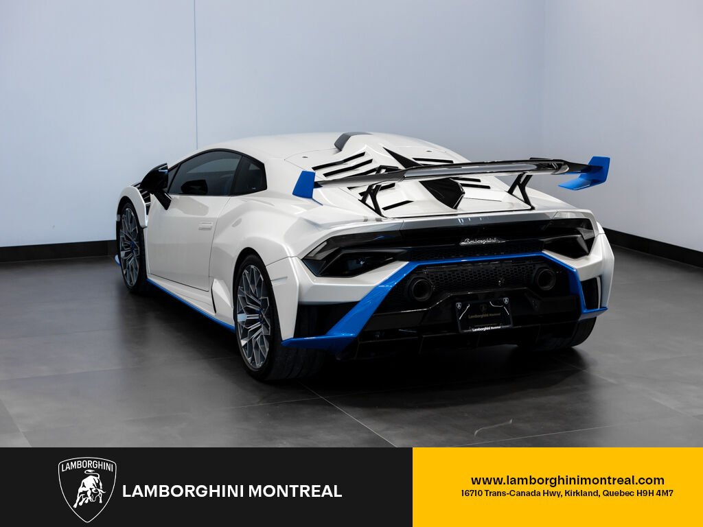 Lamborghini Huracan STO 2022 Blanc Kirkland - photo #5