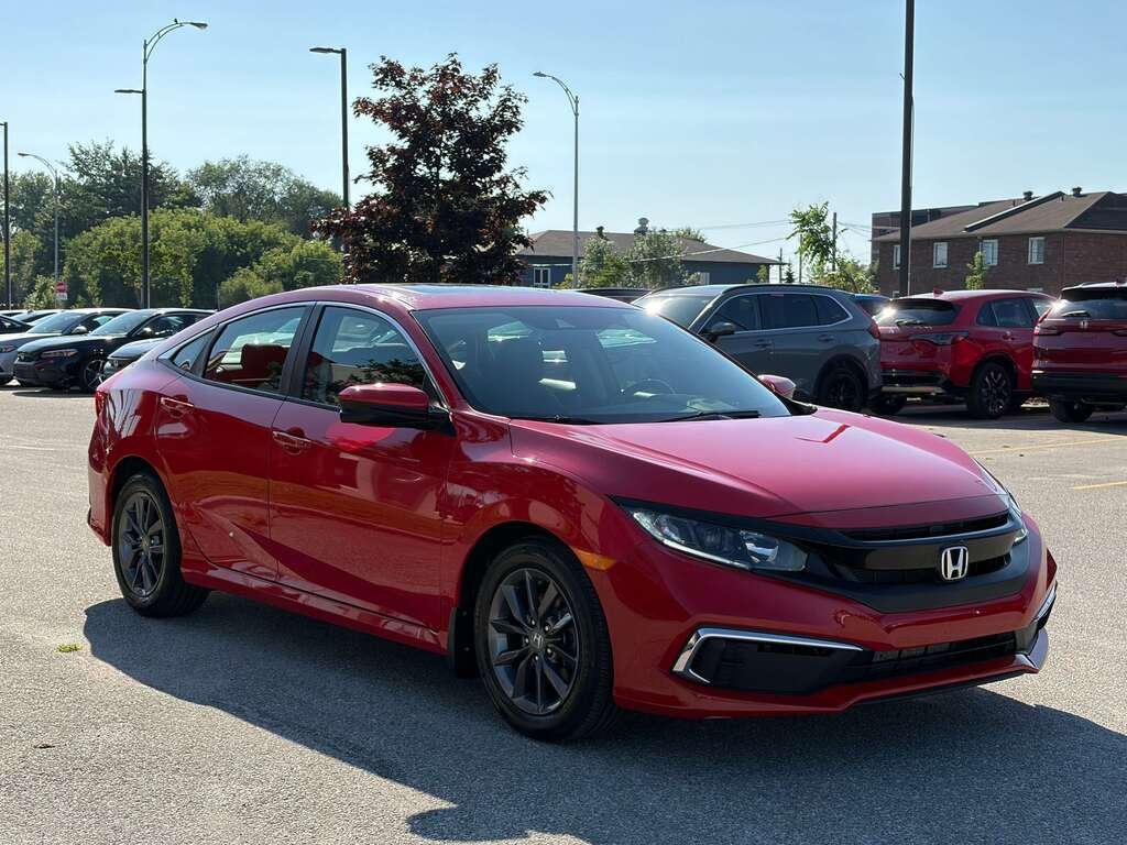 2021 Honda Civic EX Red Gatineau - photo #6