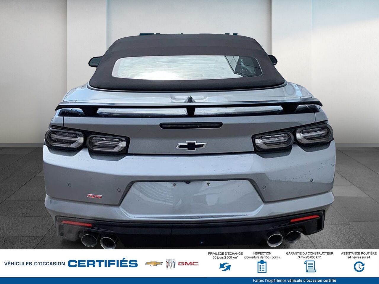 2024 CHEVROLET CAMARO 2SS cabriolet 2 portes Grey Montmagny - photo #2