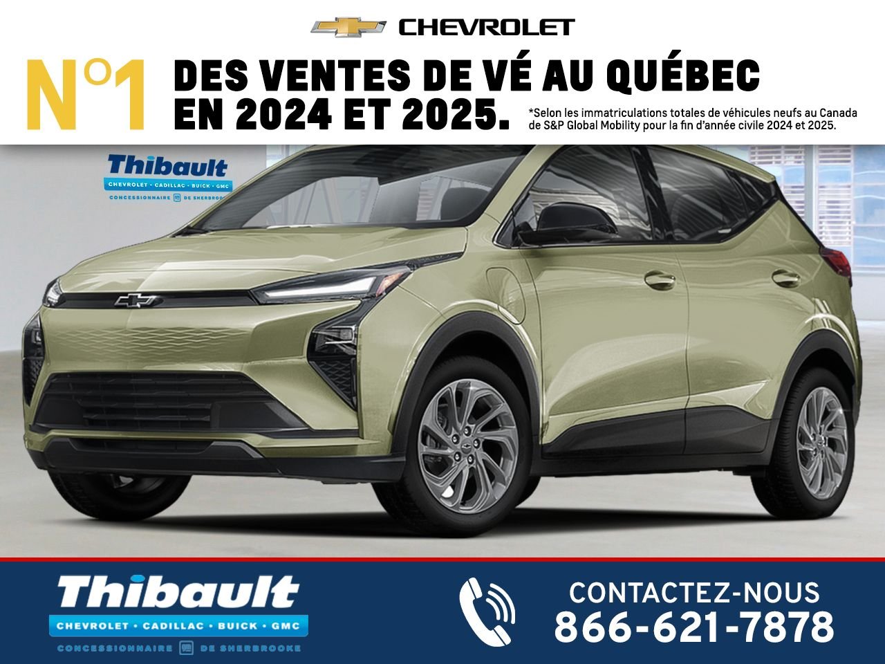 CHEVROLET Bolt RS 4 portes TA 2027 BLEU MARINA METALLISE Sherbrooke - photo #0