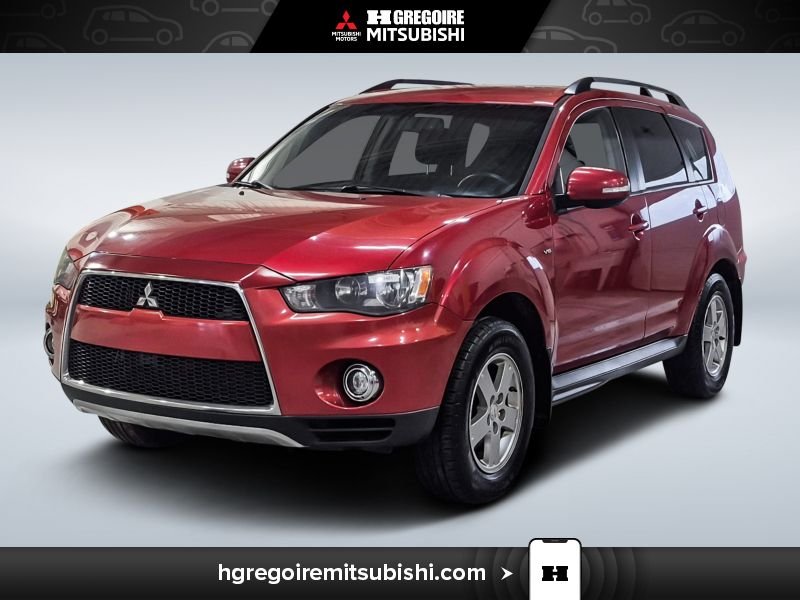 Mitsubishi Outlander 2012 Rouge Saint-Eustache - photo #2