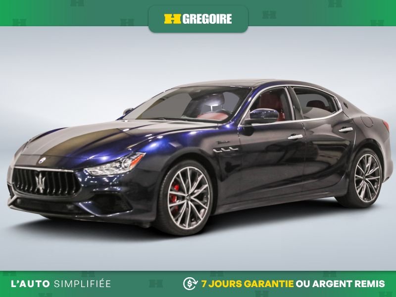 Maserati Ghibli 2022 Bleu Saint-Eustache - photo #2