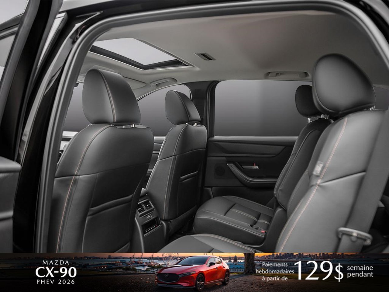 2026 Mazda CX-90 PHEV JM3KKCHAXT1377071 Jet Black Mica Mirabel - photo #22