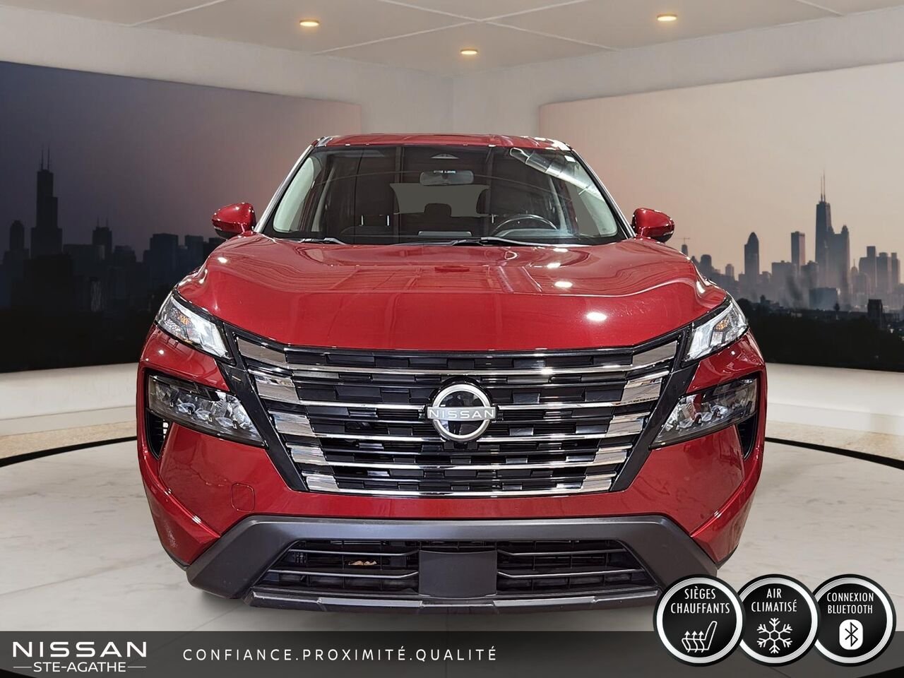 2024 Nissan Rogue S TI Red Saint-Jérôme - photo #1