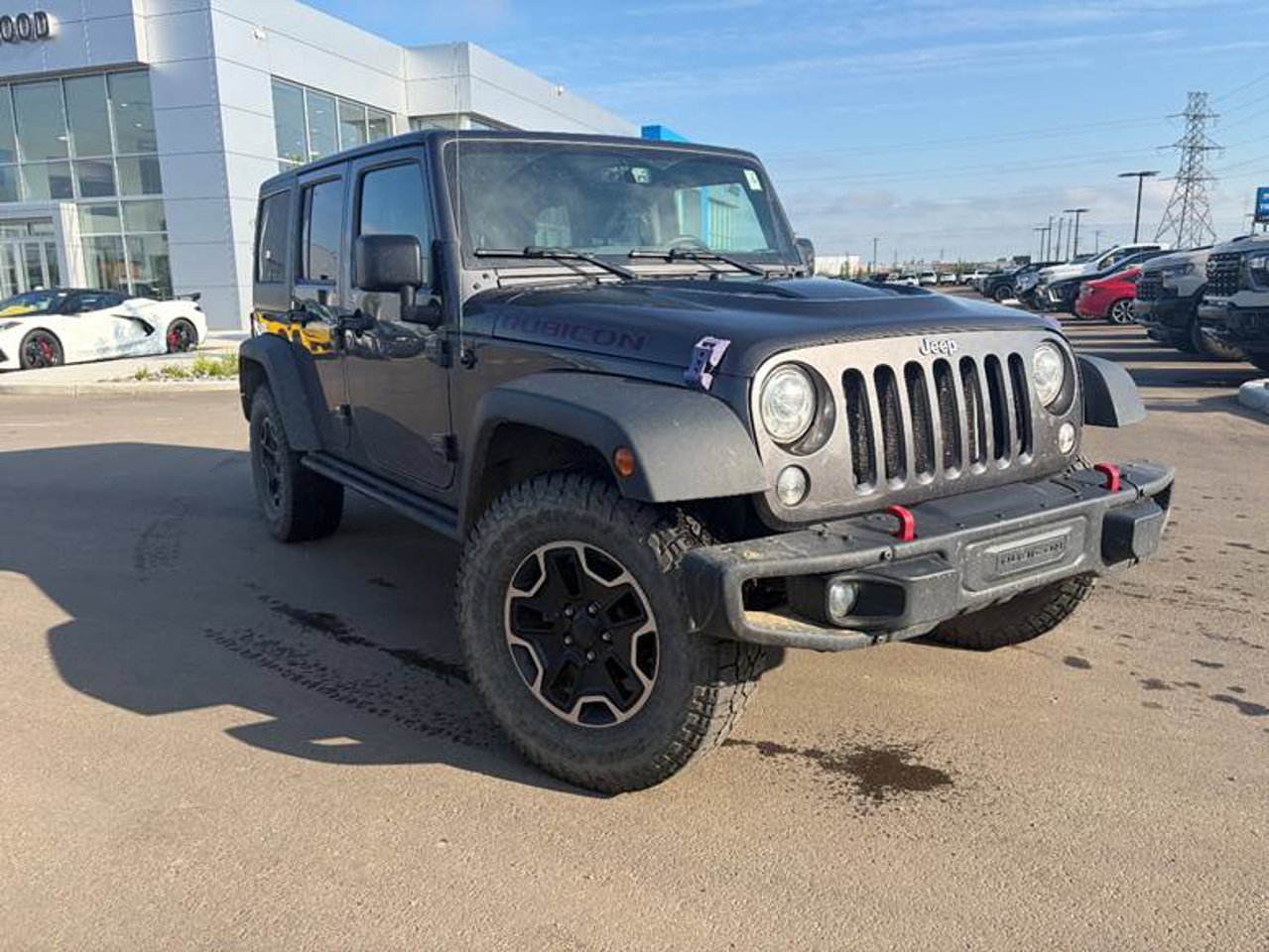2017 Jeep Wrangler Unlimited 4WD 4dr Rubicon Grey Sherwood Park - photo #1