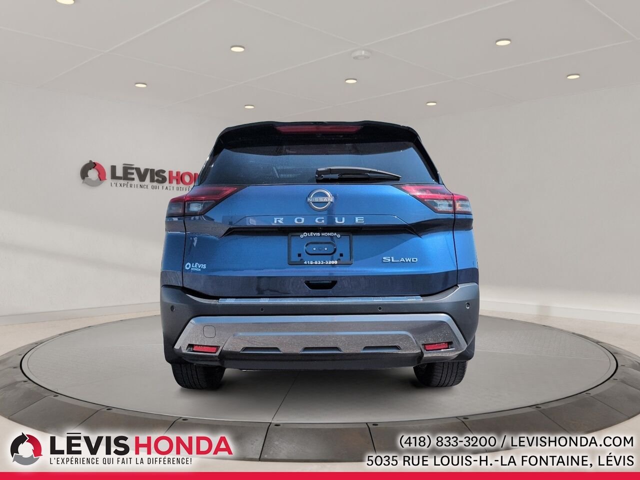 Nissan Rogue SL AWD SL TI 2023 Bleu Lévis - photo #10